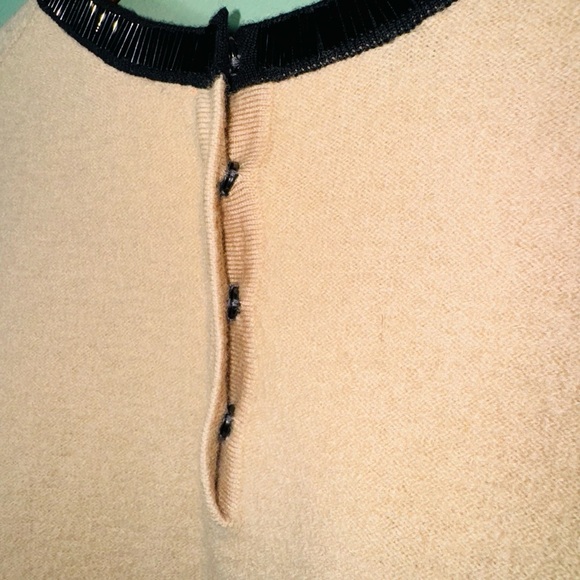 Tory Burch Cream and Black Blouse - Picture 7 of 12